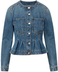 Veronica Beard - Chaqueta vaquera con botones - Lyst
