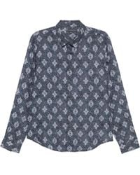 John Varvatos - Patterned Shirt - Lyst