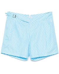 Gusari - London Badeshorts Mit Print - Lyst