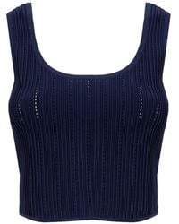 Jonathan Simkhai - Rylan Pointelle-Knit Tank Top - Lyst