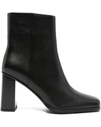Linda Baumann - Square-Toe Ankle Boots - Lyst