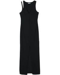 Patrizia Pepe - Essential Cut-Out Maxi Dress - Lyst