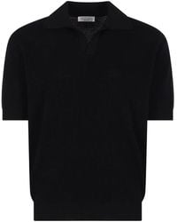 Roberto Collina - Open-Knit Short-Sleeve T-Shirt - Lyst