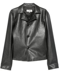 MM6 by Maison Margiela - Veste Boutonnée À Manches Longues - Lyst
