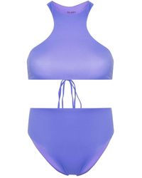 The Attico - Bikini con detalle de cortes - Lyst