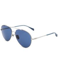 Rag & Bone - Double-Bridge Pilot-Frame Sunglasses - Lyst