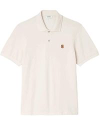 Sandro - Embroidered Cotton Polo Shirt - Lyst