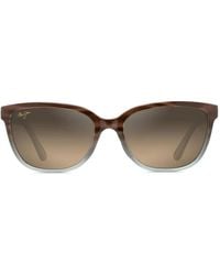 Maui Jim - Honi Cat-Eye Frame Sunglasses - Lyst