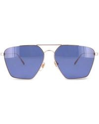 MCM - Rectangle-Frame Sunglasses - Lyst