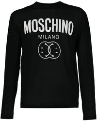 Moschino - Maglione con logo - Lyst