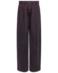 MM6 by Maison Margiela - Single-Stitch Logo Jeans - Lyst