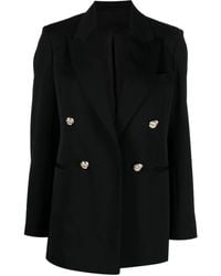 Lanvin - Blazer Abierto Con Botones - Lyst