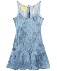 Marques'Almeida - Abito Con Lavaggio Acido - Lyst