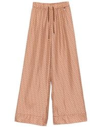 Herno - Silk Cotton Pants - Lyst