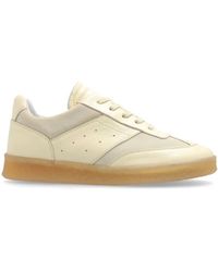 MM6 by Maison Margiela - Panelled Low-Top Trainers - Lyst