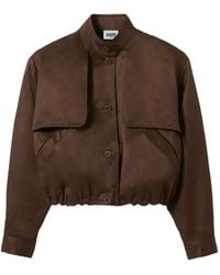 Claudie Pierlot - Button Front Cotton Jacket - Lyst