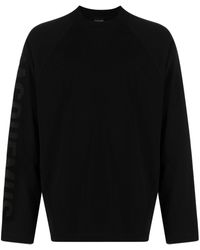 Jacquemus - T-shirt à manches longues 'le t-shirt typo manches longues' noir - les classiques - Lyst