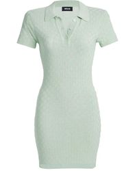 SER.O.YA - Bea Gebreide Mini-Jurk - Lyst