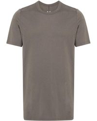 Rick Owens - Katoenen T-shirt Met Vlakken - Lyst