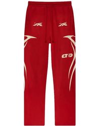 HELLSTAR - Logo-Print Track Pants - Lyst