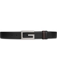 Gucci - Cintura reversibile con fibbia GG - Lyst