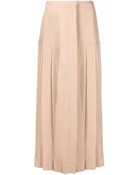 Fabiana Filippi - Pleated Long Midi Skirt - Lyst