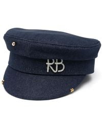 Ruslan Baginskiy - Piercing-Detailed Baker Boy Cap - Lyst
