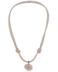 Dezso by Sara Beltran - Collier Edul Shell Pavé De Diamants - Lyst