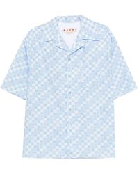 Marni - Buttoned Patterned Shirt - Lyst