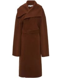JW Anderson - Double Breasted Wool Coat - Lyst