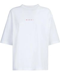 Marni - T-Shirt À Logo Imprimé - Lyst