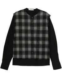 Individual Sentiments - Checked Long-Sleeved Shirt - Lyst