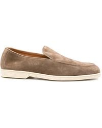 Doucal's - Suede Loafers - Lyst