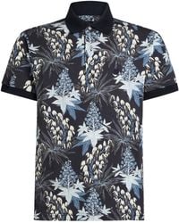 Etro - Poloshirt Met Print - Lyst