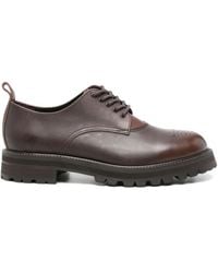 Hender Scheme - Commando Blucher Leather Derby Shoes - Lyst