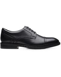 Clarks - Un Hugh Cap Leather Derby Shoes - Lyst