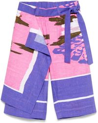 Craig Green - Towel Cotton Shorts - Lyst