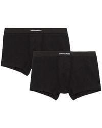 DSquared² - Lot De Deux Boxers Basic - Lyst