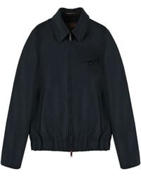 Montedoro - Bomber Primo Con Zip - Lyst