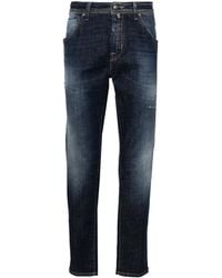 Jacob Cohen - Scott Slim-Cut Cropped Jeans - Lyst
