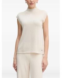 Joseph Ribkoff - Embellished High-Neck Top - Lyst