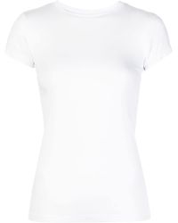 L'Agence - Camiseta Ressi de manga corta - Lyst