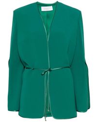 DE SANTIS - Veste À Patch Fleur - Lyst