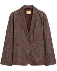 Momoní - Shins Single-Breasted Denim Jacket - Lyst