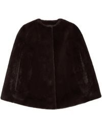 Apparis - Cape Sloane En Fourrure Artificielle - Lyst