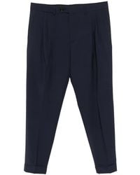BE ABLE - Pleated Turn-Up Trousers - Lyst