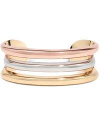 Bimba Y Lola - Rigid Bracelet With Three Multi-Tone Bands - Lyst