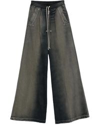 Rick Owens - Weite Hose mit Kordelzug - Lyst