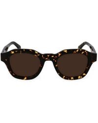 Paul Smith - Geometric-Frame Tortoiseshell-Effect Sunglasses - Lyst