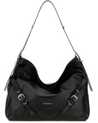 Givenchy - Large Leather Voyou Shoulder Bag - Lyst